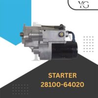 STARTER - TOYOTA 1C 2C 2.0KW (9T) - 28100-64020