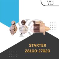 STARTER - TOYOTA CORONA ST191 TT141 CARINA CELICA TA60 AT190 ST190 2T 3T 4T (9T) - 28100-27020