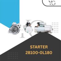 STARTER - TOYOTA HILUX REVO GUN125 2.4L 2.8L (10T) - 28100-0L180