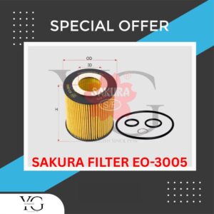 OIL FILTER - BMW 120I 316I 318I 320I 520I - EO-3005 - 11 42 1 501 676