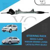 STEERING RACK - NISSAN GRAND LIVINA LATIO SLYPHY [ELEC] - DK48011-CJ41AYR