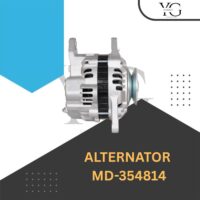 ALTERNATOR - MITSUBISHI GALANT EA2A 4D68 (W/OUT PUMP) 100A 12V (DIESEL) - MD-354814