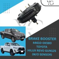 BRAKE BOOSTER - TOYOTA HILUX REVO GUN125 W O SENSOR - DK44610-0K580