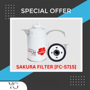 FUEL FILTER - HYUNDAI KIA CAREN H1 SANTAFE SORENTO D4EA D4EB D4BH D4CB 2.0L 2.2L 2.5L 2005'-2012' [SMALL HOLE] - FC-5715 - 31922-26910