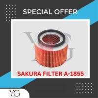 AIR FILTER - NISSAN PATROL Y61 ZD30 - A-1855 - 16546-VB300/VC10A