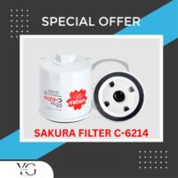 OIL FILTER - VOLKSWAGEN GOLF III IV V VI  POLO II III IV V VENTO 1.0L 1.2L 1.3L 1.4L 1.6L  1990'-2010' - C-6214 - 030 115 561