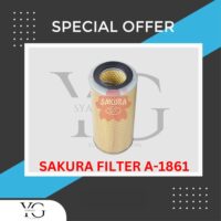 AIR FILTER - NISSAN CARAVAN E25 URVAN E24 E25 URVAN NV350 E26 - A-1861 - 16546-21N00/VW000