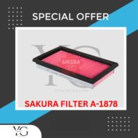 AIR FILTER - NISSAN ALMERA BLUEBIRD SYLPHY G11 GRAND LIVINA L10 L11 LATIO C11 MARCH K12 K13 NV200 M20 QASHQAI J10  - A-1878 - 16546-ED000