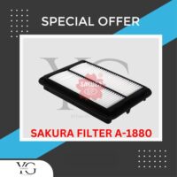 AIR FILTER - NISSAN NAVARA 2.5L D40T D40M - A-1880 - 16546-EB70A