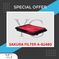 AIR FILTER - NISSAN X-TRAIL T32 QASHQAI J11 - A-61480 - 16546-4BA1B