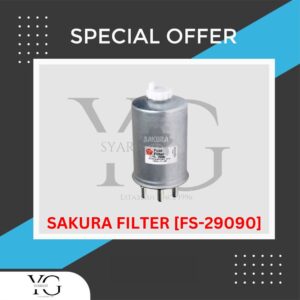 FUEL FILTER - HYUNDAI TERACCAN BONGO CARNIVAL J3 2.9L - FS-29090 - OK52A-13-480