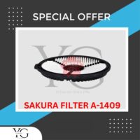 AIR FILTER - SUZUKI SWIFT 1.3L G13BA AB44 - A-1409 - 13780-62B00