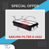 AIR FILTER - SUZUKI VITARA 1.6L TA01 TD01 G16A 16V - A-1412 - 13780-57B00