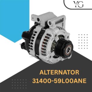 ALTERNATOR - SUZUKI KIZASHI 2013' (6PK) 130A (4S/PIN) CLUTCH PULLEY - 31400-59L00ANE