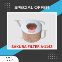 AIR FILTER - TOYOTA LANDCRUISER HDJ100 1HD FZJ100 1FZ KZJ95 1KZ LJ95 3L - A-1143 - 17801-67030