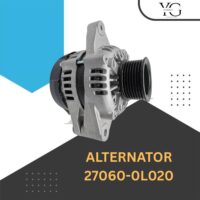 ALTERNATOR - TOYOTA HILUX D4D 2KD 85A (W/CLUTCH PULLEY) - 27060-0L020