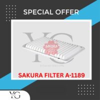 AIR FILTER - TOYOTA CAMRY ACV30 31 HARRIER ACU30 MCU30 RX300 ESTIMA MCR30 MCR40 1AZ FE 2AZ FE 1MZ FE - A-1189 - 17801-0H020
