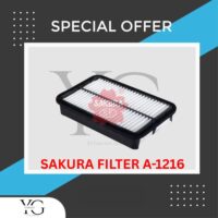 AIR FILTER - TOYOTA AVANZA 1.3L F601 K3 TERIOS J100 HC HE EJ - A-1216 - 17801-87401
