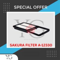 AIR FILTER - TOYOTA WIGO B100 1KR DE AGYA PERODUA AXIA - A-12330 - 17801-BZ100