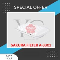 AIR FILTER - TOYOTA VIOS YARIS NCP90 93 1NZ 2NZ FE HARRIER - A-3301 - 17801-0M020