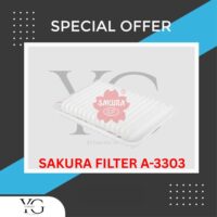 AIR FILTER - TOYOTA CAMRY ACV40 ACV50 2AZ FE ASV50 2AR FE - A-3303 - 17801-0H050