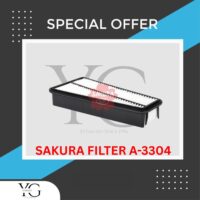AIR FILTER - TOYOTA FORTUNER HILUX GGN50 GGN15 LANDCRUISE GRJ79 120 200 4.0L 1GR FE - A-3304 - 17801-31090