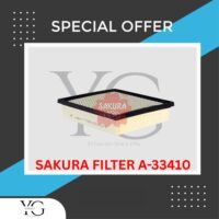 AIR FILTER - TOYOTA LEXUS ES350 GSV60 RX350 GGL10 16 CAMRY GSV50 3.5L 2GR FE - A-33410 - 17801-31130