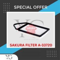 AIR FILTER - TOYOTA ETIOS 1.2L 1.5L NGK10R 2NR 3NR FE - A-33720 - 17801-0Y020