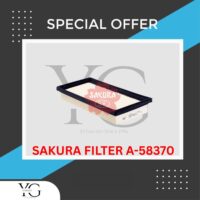 AIR FILTER - TOYOTA VIOS NCP150 151 1NZ 2NZ FE VIOS NSP150 151 AVANZA F653 654 RUSH F800 2NR 4NR 6NR FE MITSUBISHI MIRRAGE ATTRAGE  - A-58370 - 1500A399