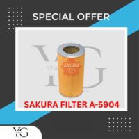 AIR FILTER - TOYOTA HIACE 2.5L KDH200 202 222 KDS200 202 2KD FTV - A-5904 - 17801-30050