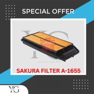 AIR FILTER - HONDA ACCORD CM CL - A-1655 - 17220-RAA-Y00