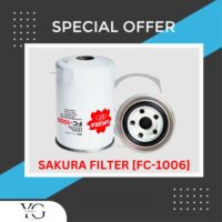 FUEL FILTER - MITSUBISHI GALANT 2.0L EA6A 4D68 PAJERO 2.5L V34 4D56 SUZUKI VITARA - FC-1006 - MB433425
