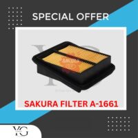 AIR FILTER - HONDA AIRWAVE GJ1 GJ2 JAZZ FIT GD 2005'-2007' - A-1661 - 17220-PWA-J10