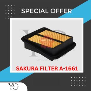 AIR FILTER - HONDA AIRWAVE GJ1 GJ2 JAZZ FIT GD 2005'-2007' - A-1661 - 17220-PWA-J10
