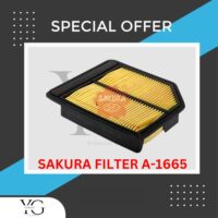 AIR FILTER - HONDA CIVIC FD1 FD2 STREAM RN6 RN7 RN8 RN9 - A-1665 - 17220-RNA-A00