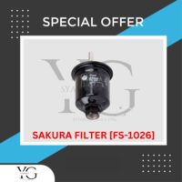 FUEL FILTER - MITSUBISHI GALANT EA2A EA2W 2.0L 4G63 - FS-1026 - MR212200