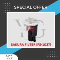 FUEL FILTER - MITSUBISHI LANCER CS2 CS3 CS5 1.5L 1.6L 1.8L 4G15 4G18 4G93 [5PIN] - FS-1037 - MR552781