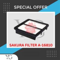 AIR FILTER - HONDA BRIO DD1 DD2 2011'-2018' CITY GM1 GM2 2013' JAZZ GG GE - A-16810 - 17220-RB0-000