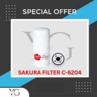 OIL FILTER - ISUZU MITSUBISHI NISSAN TRUCK FORKLIFT - C-6204 - 32B40-00100