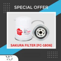 FUEL FILTER - NISSAN NAVARA D22 3.2L QD32 PATROL Y60 2.8L RD28 - FC-1806