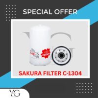 OIL FILTER - HINO HITACHI BUS 4.7L 6.5L - C-1304 - 15607-1731