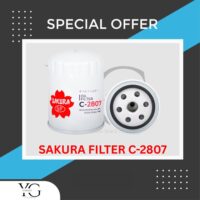 OIL FILTER - HYUNDAI SANTAFE TRAJET TUCSON CAREN SPORTAGE 2005' (DIESEL) - C-2807 - 26310-27200