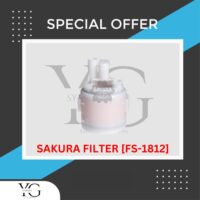 FUEL FILTER - NISSAN SUNNY PULSAR B15 N16 CEFIRO A33 PRIMERA P12 - FS-1812 - 16400-40M00