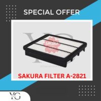 AIR FILTER - HYUNDAI TERACCAN 2.5L 2.9L 3.5L 2001'-2008' - A-2821 - 28113-H1915