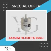 FUEL FILTER - NISSAN 180SX 200SX 240SX S13 S14 CEFIRO A32 - FS-8001 - 16400-41B05