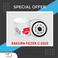 OIL FILTER - ISUZU ELF 4.3L 4.6L 4.8L 4HF1 4HG1 4HL1 1990'-2005'	- C-1515 - 8-94338181-0