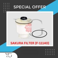 FUEL FILTER - TOYOTA FORTUNER INNOVA HILUX 2.4L 2.5L 2.8L 3.0L 1GD 2GD 1KD 2KD 2015'-2019' - F-11140 - 23390-0L070