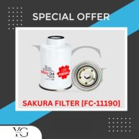 FUEL FILTER - TOYOTA LANDCRUISER KDJ150 KZJ120 HDJ100 3.0L 4.2L - FC-11190 - 23390-30350