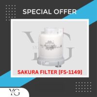 FUEL FILTER - TOYOTA CAMRY ACV30 VIOS NCP42 COROLLA ZZE121 - FS-1149 - 23300-21010