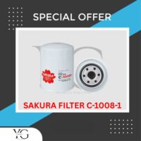 OIL FILTER - MITSUBSHI 4D56 4D68 4D65 PAJERO L200 - C-1008-1 - MD 069782